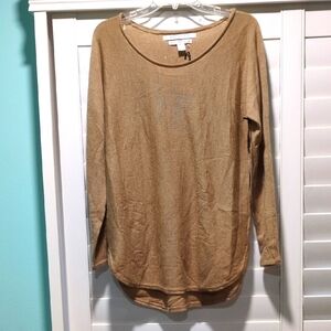 NWT Max Studio Extrafine 100% Merino Wool Long Sleeve Top